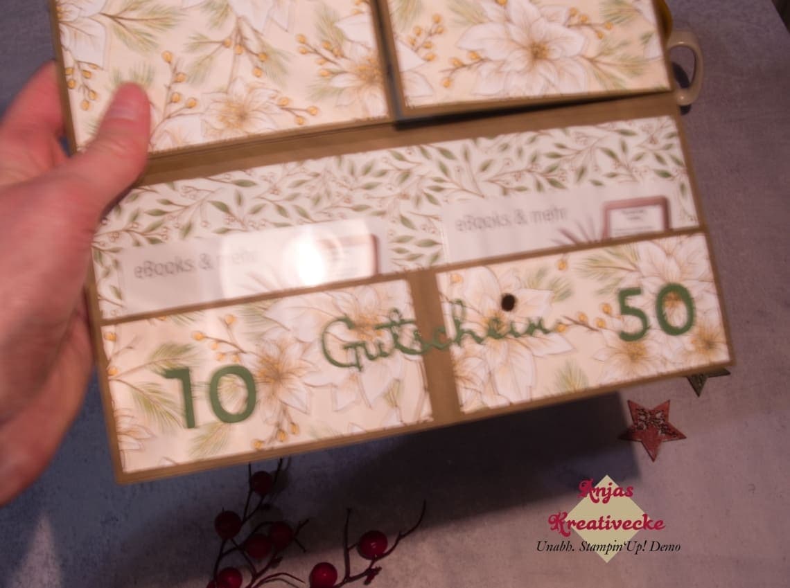Gutscheinkarte-Bluehende-Weihnachten-Gutscheinhalter-Detail