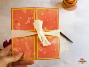 Card in a Box Aus der Natur Geschlossen