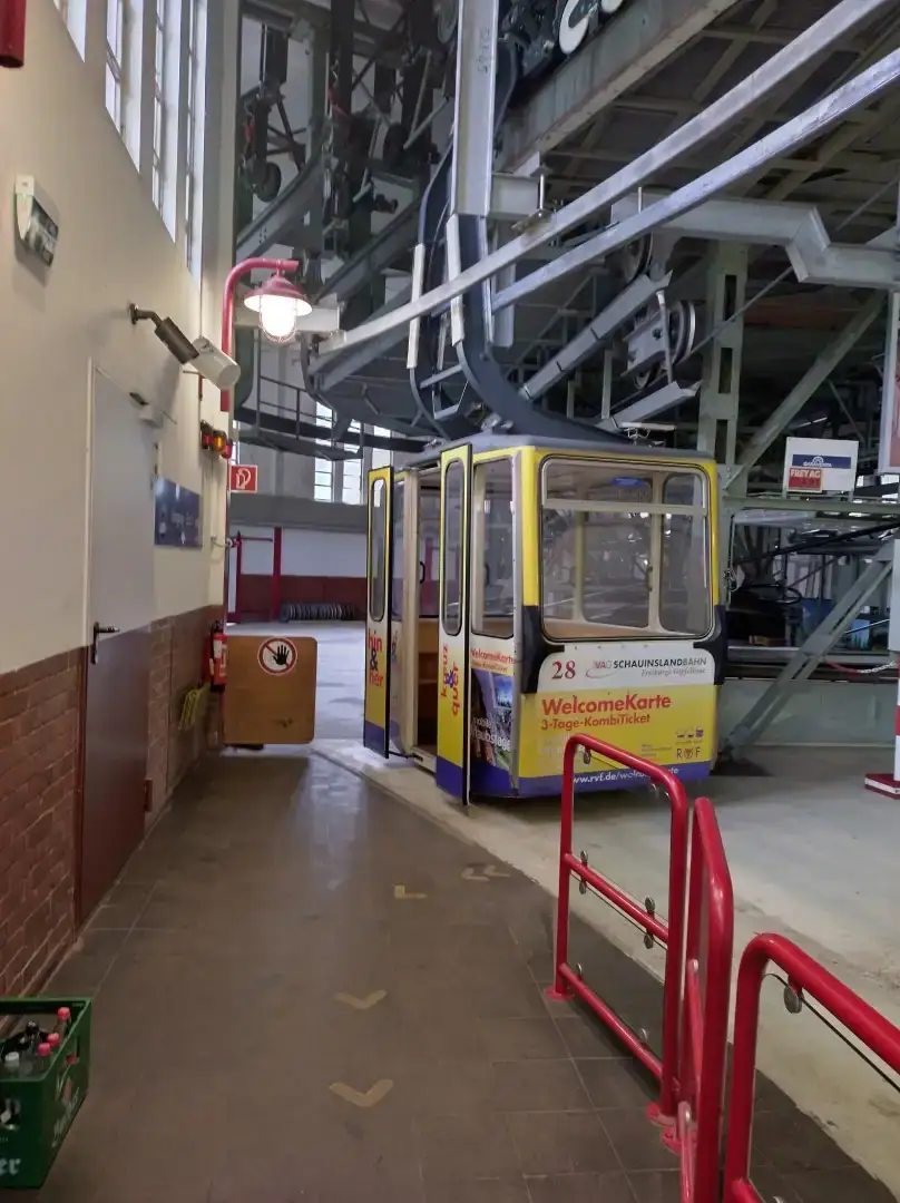 Freiburg Seilbahn Gondel 20250921