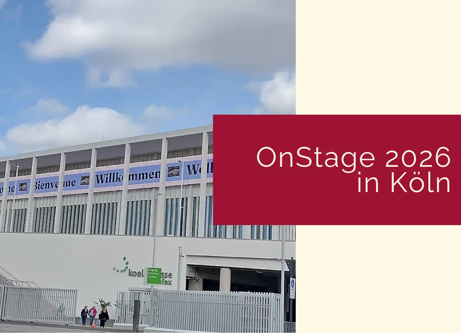 OnStage 2026 Koeln Beitragsgrafik