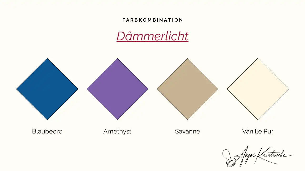 Herbst Farbkombinationen Daemmerlicht